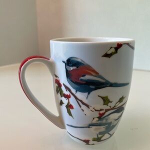 Designer Martha Collin’s Chickadee Holiday Porcelain Mug
